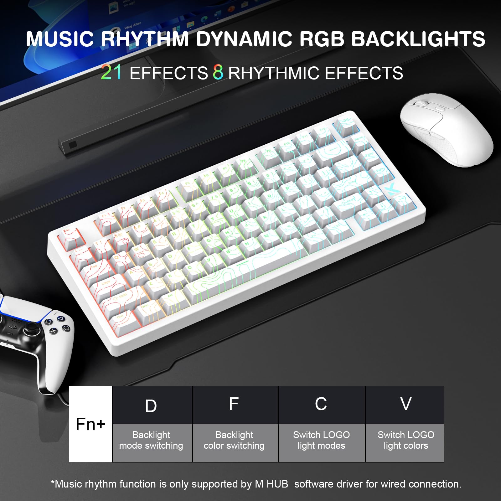 Amazon | CMOKIFULY x MCHOSE Jet75 磁気キーボード、75%有線